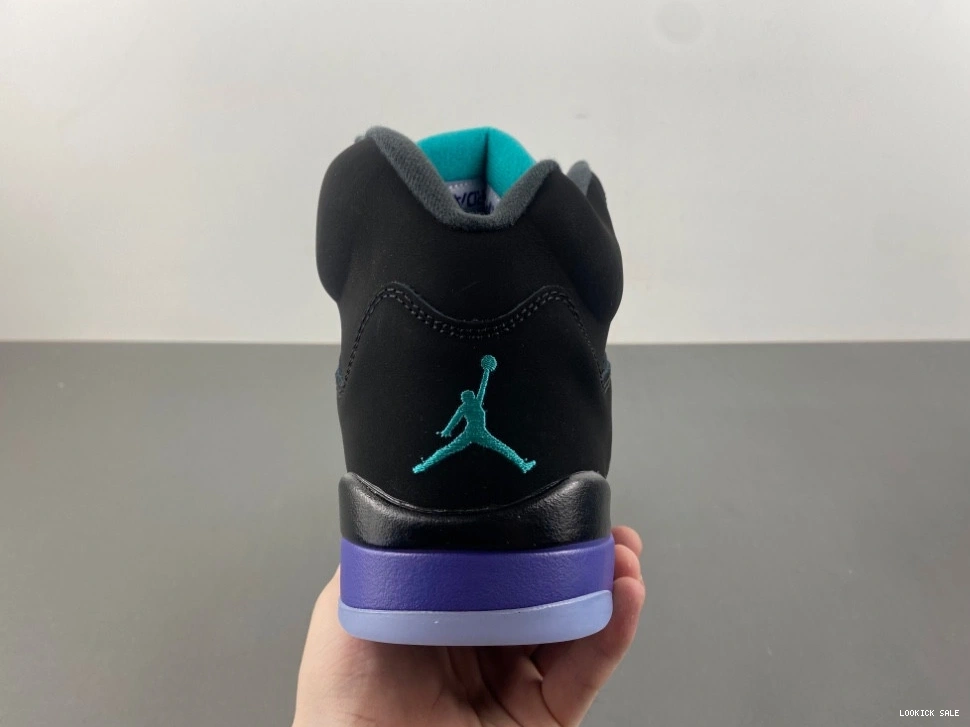 Cheap Jordan 'Black Retro Air Grape' 136027-007 5  0524